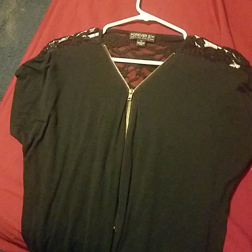 Black short sleeved dress shirt